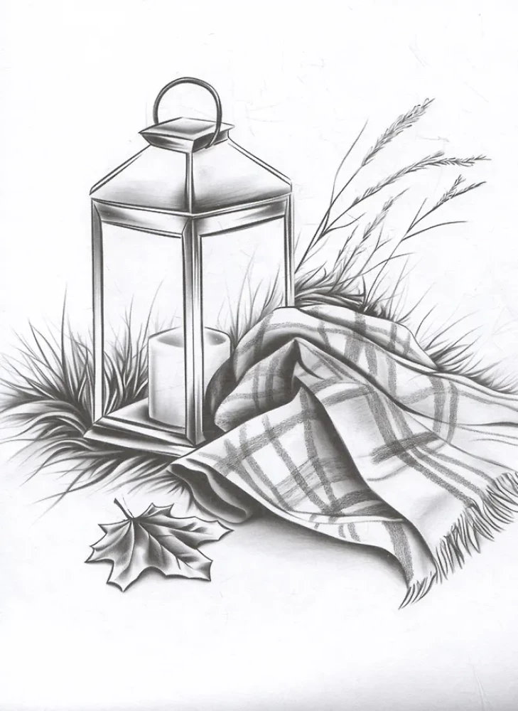 Mano eskizai pradedantiesiems. Estetika. 15 eskizų šešėliavimui