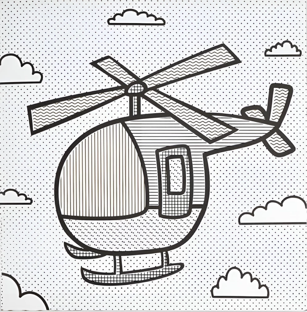 Water Coloring. Transport