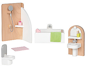 Игровой набор - Ванная комната, 10 деталей
