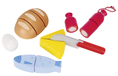 Игровой набор - Продукты, на липучках, 13 деталей