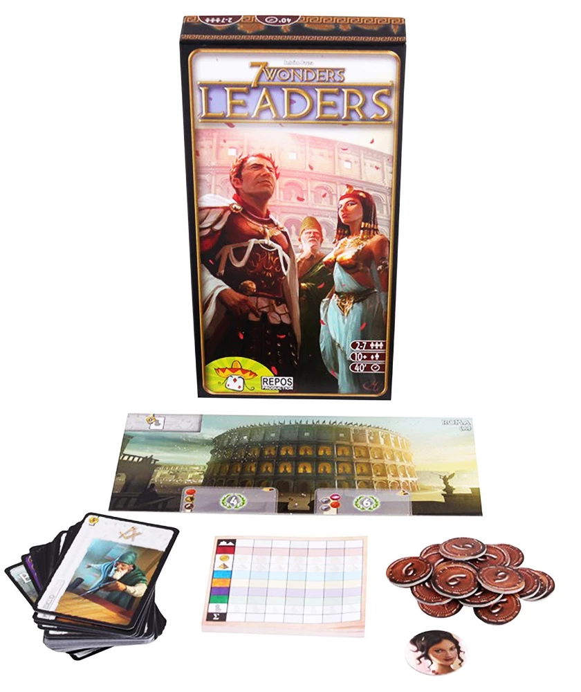 Board Game - 7 Wonders. Leaders (in English) (expansion)