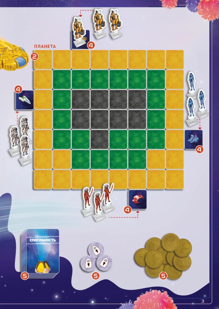 Board Game - Jackal: Alpha Centauri