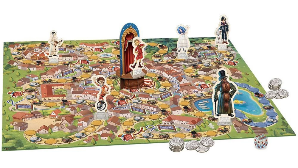Board Game - Buratino. A Big Journey