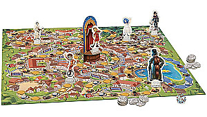 Board Game - Buratino. A Big Journey