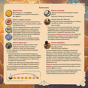 Board Game - Buratino. A Big Journey