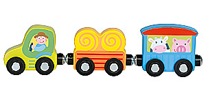 Игрушка - Поезд с магнитами