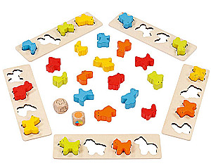 Деревянный сортер - Животные