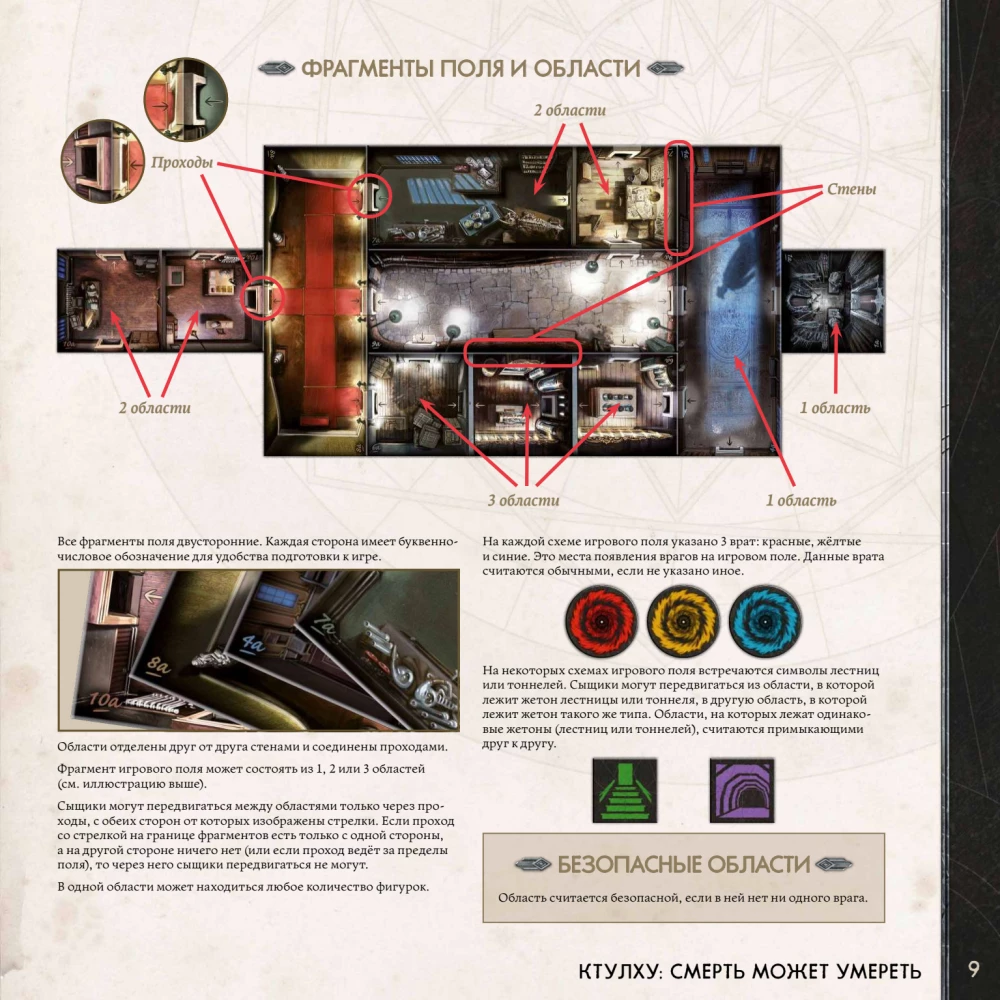 Tabletop Game - Cthulhu. Death May Die