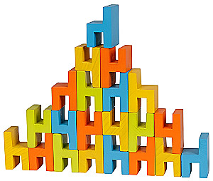 Балансирующая игра - Стулья, 24 детали