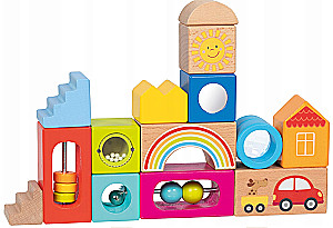 Развивающая игра - Кубики, 14 деталей