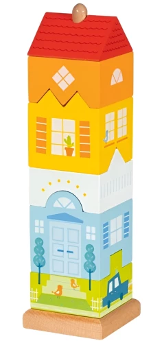 Деревянная пирамида - Городской дом, 7 деталей