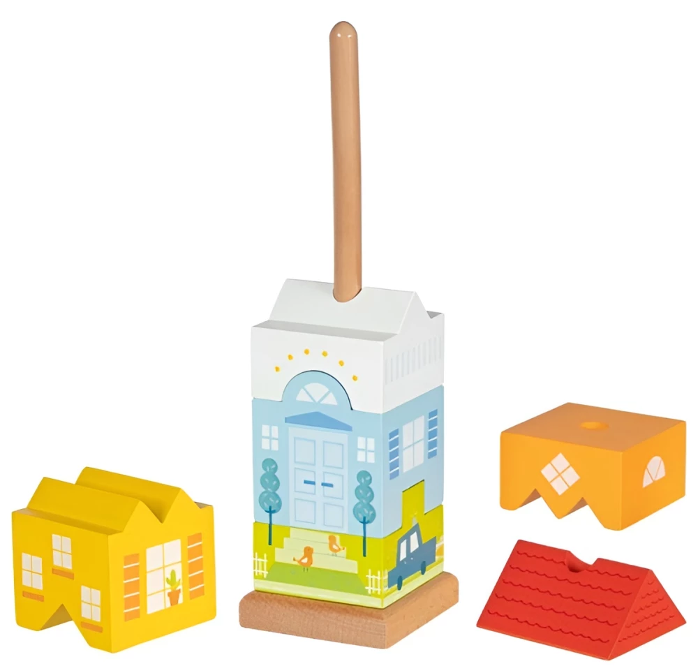 Деревянная пирамида - Городской дом, 7 деталей