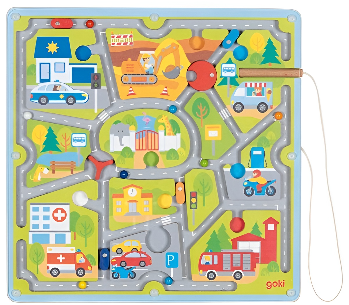 Magnetic Labyrinth - City