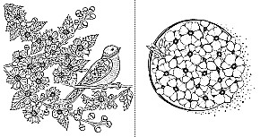 My Spring Walk: Coloring Book