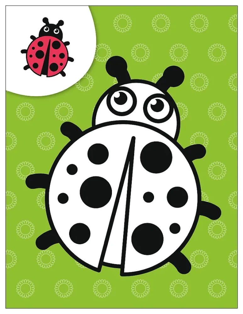 Coloring Books for the Little Ones. Nature