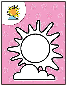 Coloring Books for the Little Ones. Nature