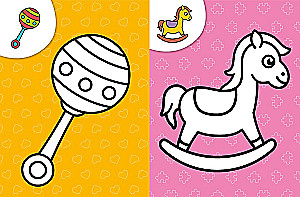 Coloring for the Little Ones. Toys