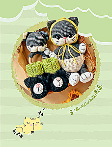 Toys, Rattles and Booties Crochet. Kits for the Little Ones