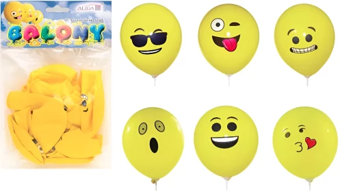 Air Balloon - Emoji, latex 1pc.