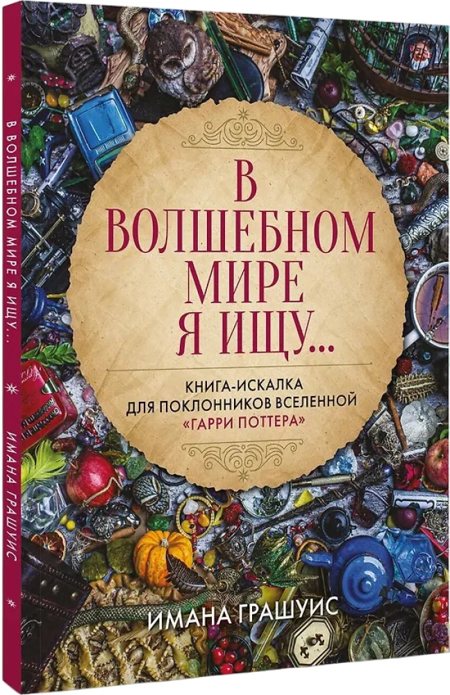 In the magical world, I am looking for... A search book for fans of the Harry Potter universe