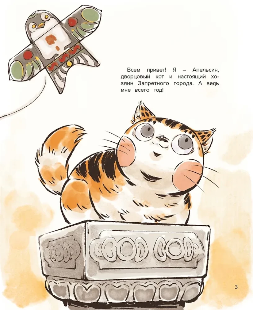 Die Katze Orange in der Verbotenen Stadt. Buch 1. Das Spielzeug des Drachen