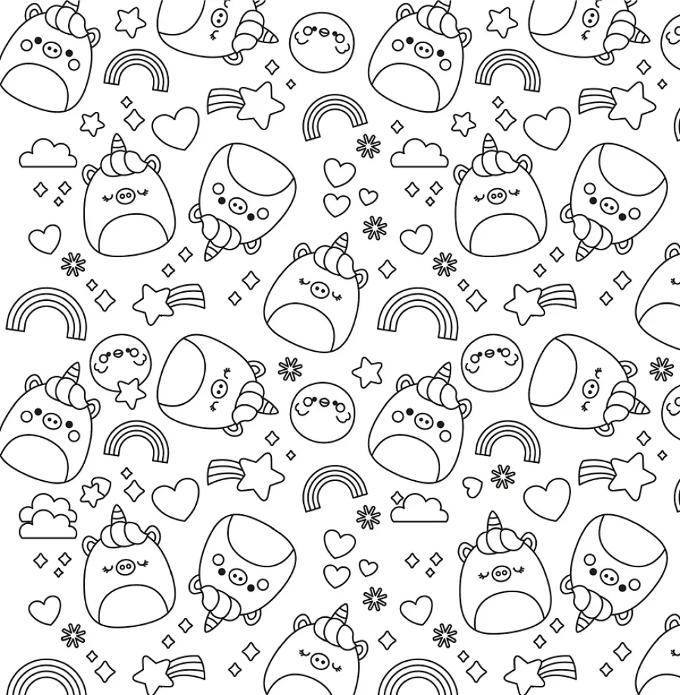 Coloring Book - Cute Little Animals