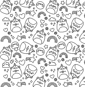 Coloring Book - Cute Little Animals