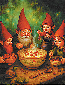 The Great Book of Magic and Sorcery: The Best Dishes of Elves, Fairies, and Dwarfs. 88 Recipes That Anyone Can Cook