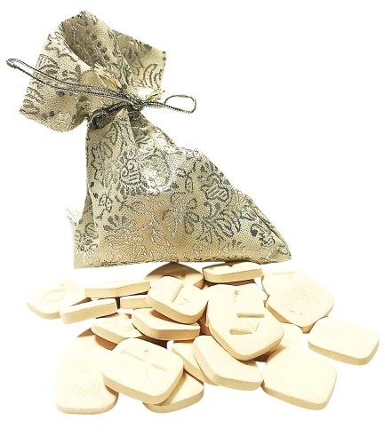 Gocha Runes (ceramic in a pouch)