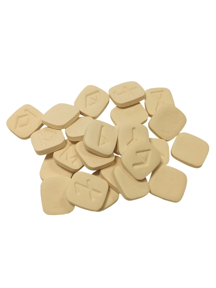 Gocha Runes (ceramic in a pouch)