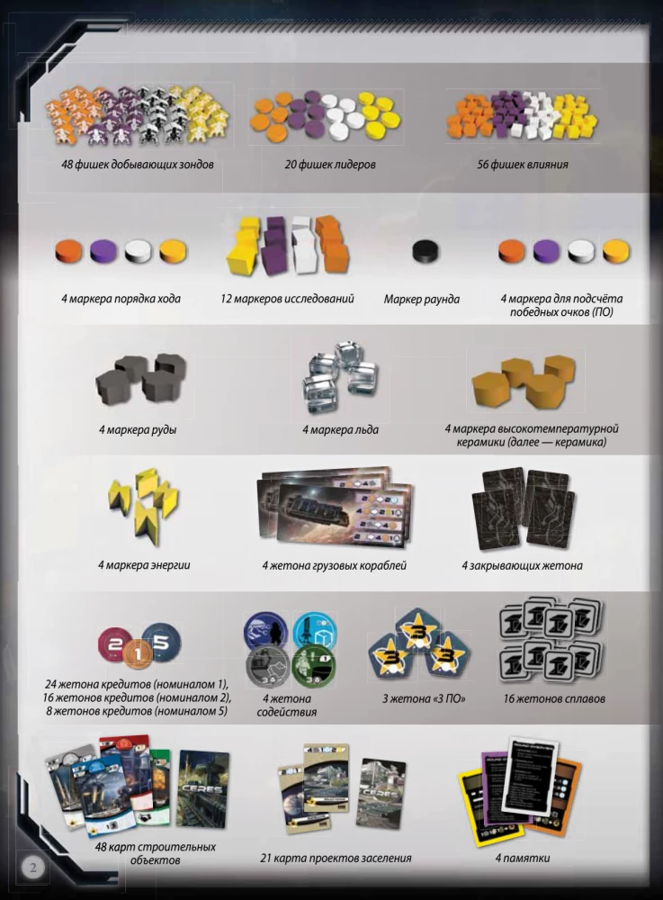 Gra planszowa - Ceres