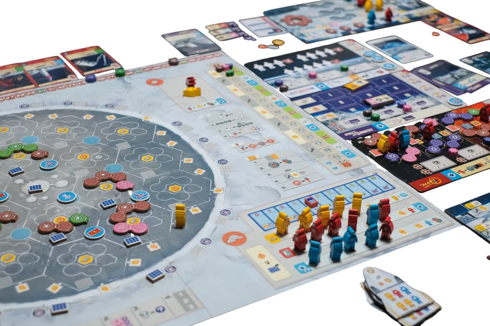 Gra planszowa - Baza Shackleton. Podróż na Księżyc