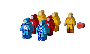 Gra planszowa - Baza Shackleton. Podróż na Księżyc