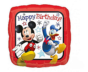 Фольгированный шар 18 Mickey Roadster Race
