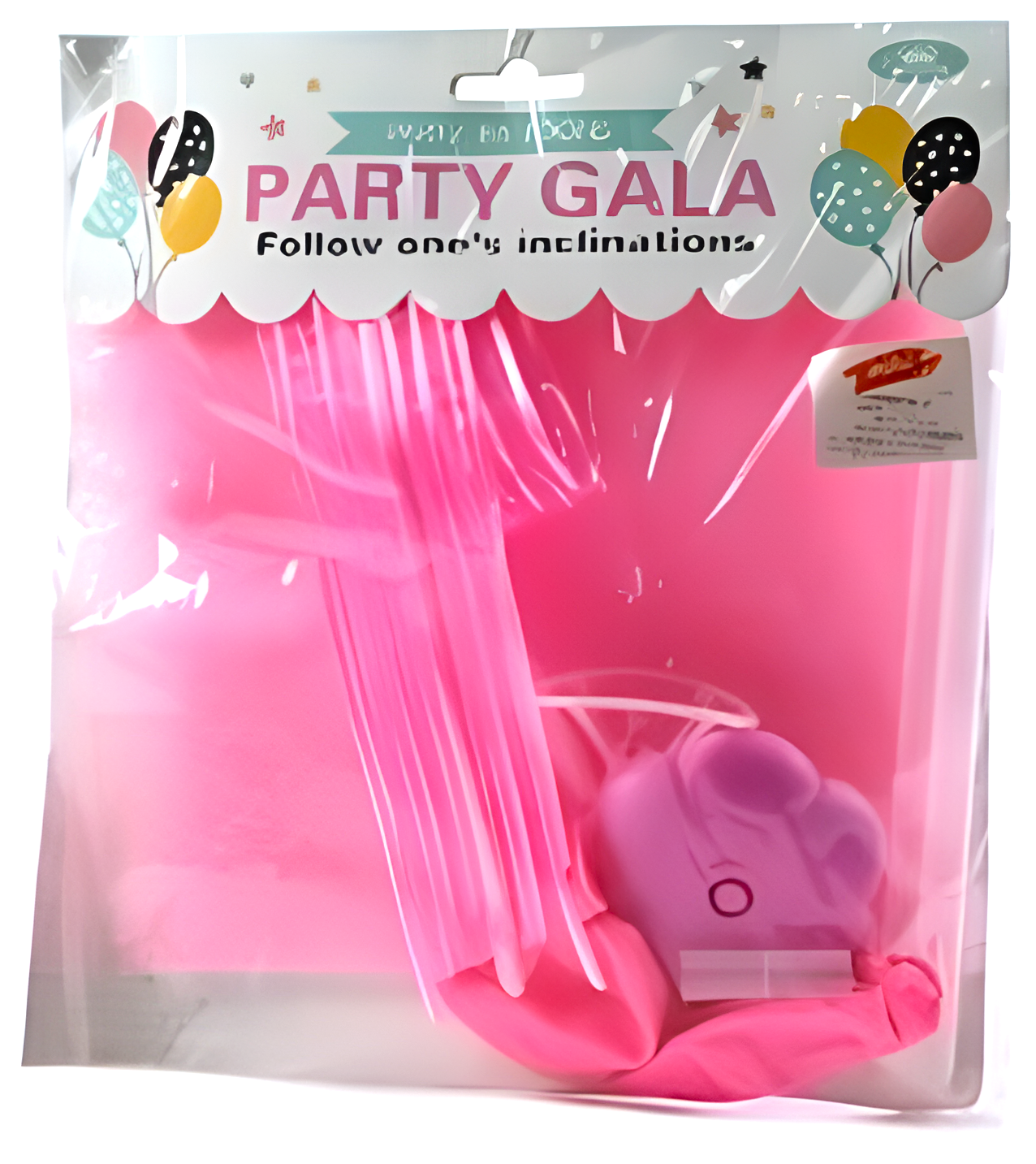 Праздничный набор воздушных шаров PARTY GALA, микс
