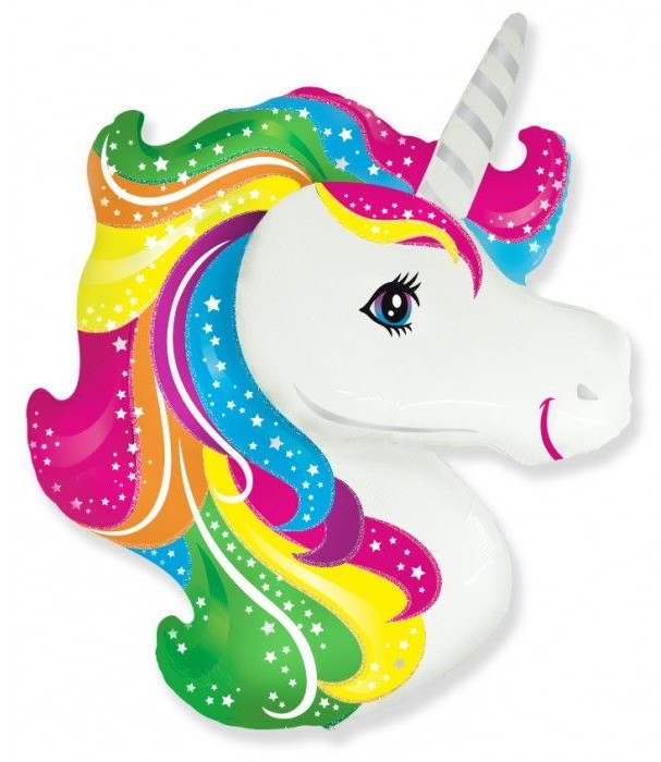 Foil Balloon 24 FX Unicorn