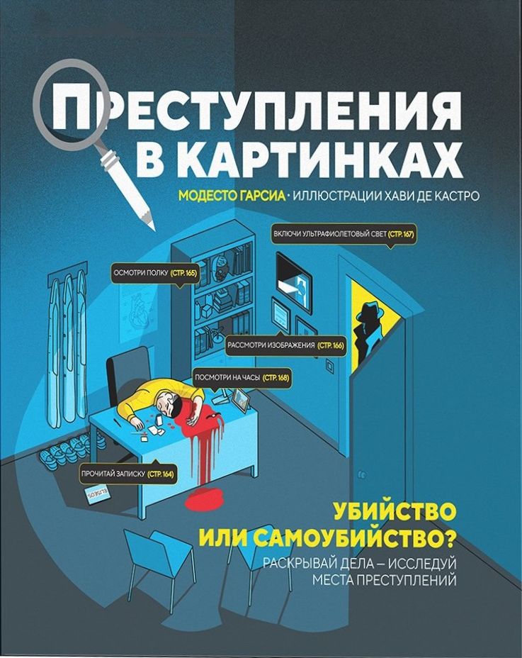 Преступления в картинках. Убийство или самоубийство?