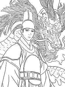 Magic of Korea: Coloring Book