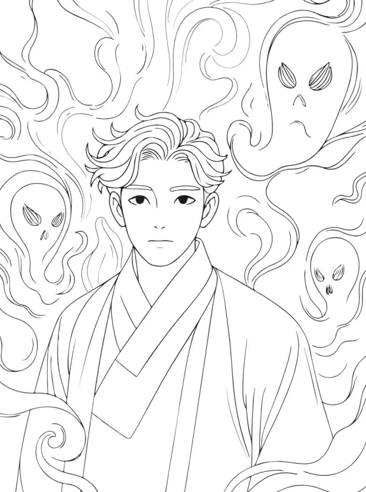 Magic of Korea: Coloring Book