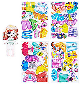 Magnētiskā spēle - Apģērbšana. Alise