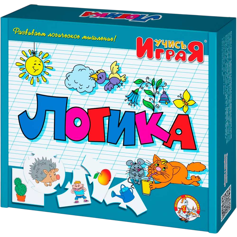 Настольная игра - Учись, играя. Логика