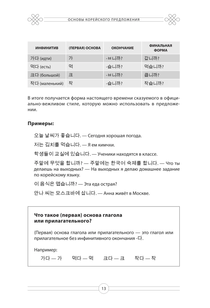 Gramatyka języka koreańskiego. Kurs przygotowawczy do egzaminu TOPIK I 1-2