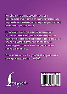 Język chiński. Wszystkie zasady w schematach i tabelach. Krótki przewodnik