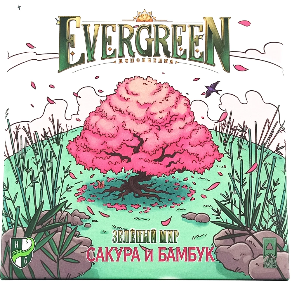 Настольная игра - Evergreen. Сакура и бамбук (дополнение)