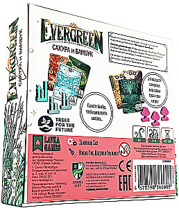 Настольная игра - Evergreen. Сакура и бамбук (дополнение)