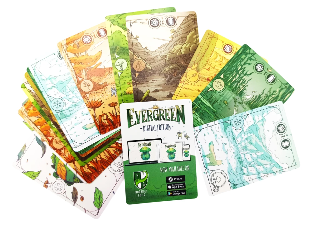 Настольная игра - Evergreen. Сакура и бамбук (дополнение)