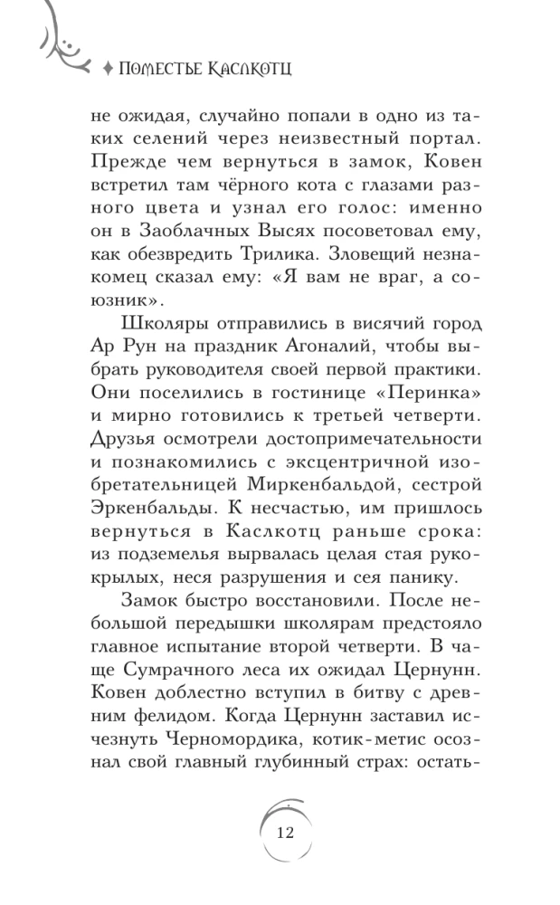 Kāslkotca muiža. Miglu laiks