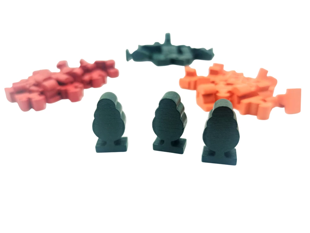 Board Game - Evergreen. Giant Trees and Mushrooms (Expansion)