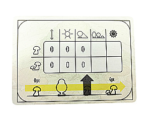 Board Game - Evergreen. Giant Trees and Mushrooms (Expansion)