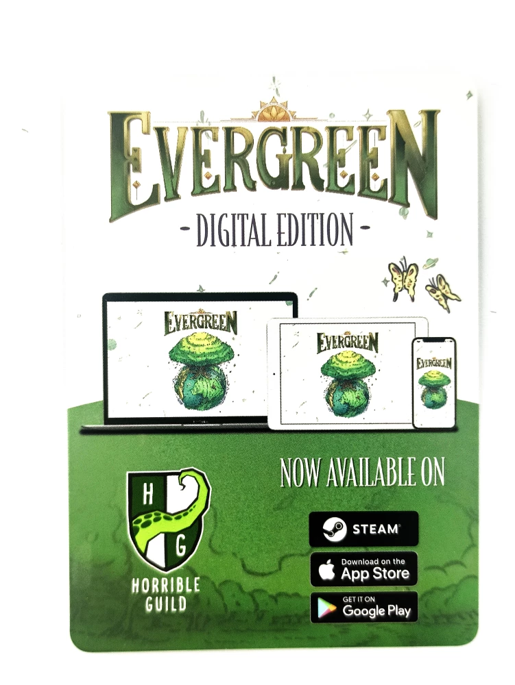 Board Game - Evergreen. Giant Trees and Mushrooms (Expansion)
